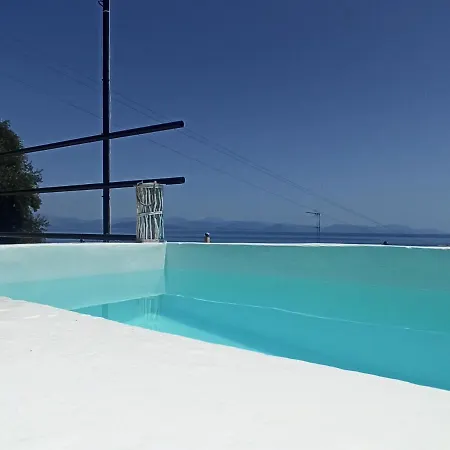 Seaview Mini With Private Pool - 200 Metres From The * Перама